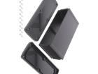 ALUG708BK080-BK Enclosures, Boxes & Cases