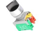 CS22-1-O/C BK,1-2 2POSITION Pushbutton Switches
