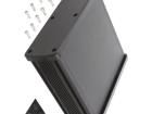 ALUG708BK160 Enclosures, Boxes & Cases