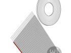 DS1057-01-24A282R-30.5 Ribbon Cables / IDC Cables