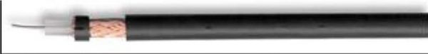 RG59BU BLACK 100M  Wire & Cable