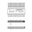 MTCB1X-106-XXX Rack & Panel Connectors