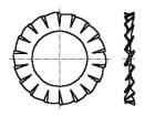 M4/BN781 DIN6798A electronic component of Bossard