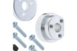 ALUMINUM SCOOTER WHEEL ADAPTER FOR 1/4? Accessories for Robotics and RC