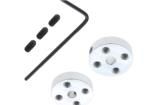 ALUMINUM MOUNTING HUB FOR 4MM SHAFT M3 H Robotics and Prototyping