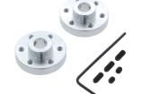 ALUMINUM MOUNTING HUB FOR 1/4? SHAFT #4- electronic component of Pololu