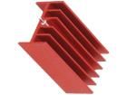 HS-123-40/1 RED Heat Sinks