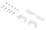 MINI PLASTIC GEARMOTOR BRACKET PAIR WIDE  Robotics and Prototyping