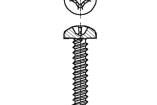K3.5X38/D7981C-A2 Screws & Fasteners