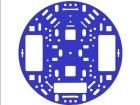 ROBOT CHASSIS RRC04A SOLID BLUE  Robotics and Prototyping