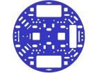 ROBOT CHASSIS RRC04A SOLID BLUE Frames and Chassis