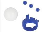 ROMI CHASSIS BALL CASTER KIT - BLUE Robotics and Prototyping