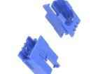 ROMI CHASSIS MOTOR CLIP PAIR - BLUE Accessories for Micromotors