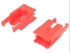 ROMI CHASSIS MOTOR CLIP PAIR - RED electronic component of Pololu