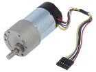 70:1 METAL GEARMOTOR 37DX70L 24V 64 CPR electronic component of Pololu