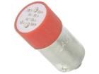 S-9, LED LAMP 220V R LED Panel Mount Indicators
