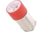 S-9, LED LAMP 24V R LED Panel Mount Indicators