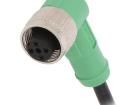 SAC-4P-3,0-PVC/M12FR Sensor Cables / Actuator Cables