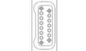 STL025L2AN Rectangular MIL Spec Connectors