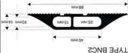BNC2 BLK 3M 26001634 
