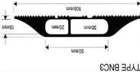 BNC3 BLK 3M 26001636 