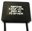 FE-SP-HDR28-470/100 electronic component of Ampohm