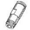 UG-23B/U electronic component of Amphenol