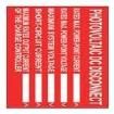 C400X400SP1-DD Labels and Industrial Warning Signs