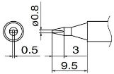 T12-D08 electronic component of Hakko