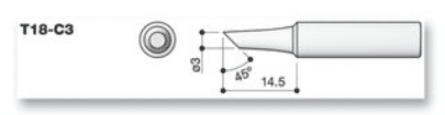 T18-C3 electronic component of Hakko