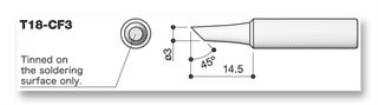 T18-CF3 electronic component of Hakko