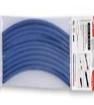 HIS-3 6/2 BLU Wire Labels & Markers