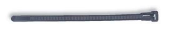 REL250-BLACK(100 PACK)  Wire & Cable