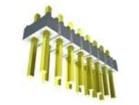 HTSW-110-08-G-D-RA  Connectors