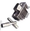 MDSM-15PE-Z10-VR22 D-Sub Micro-D Connectors
