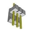 LCW-103-08-G-S-300-LL  Connectors