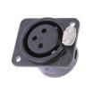 NC3FDM3-L-B-1 XLR Connectors