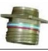 D38999/20FD19PN Circular MIL Spec Connector