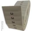LHS12-4TW/3 Wire Labels & Markers