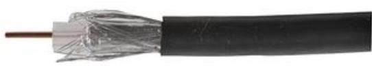 RG6UALBLKFF100M  Wire & Cable