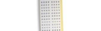 WM-1-A~Z Wire Labels & Markers