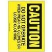 PRS0710C96 Labels and Industrial Warning Signs