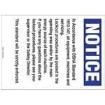 PRS1410N106 Labels and Industrial Warning Signs