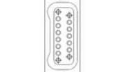 STL009L2CN Rectangular MIL Spec Connectors