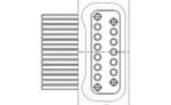 STL009M6HN Rectangular MIL Spec Connectors