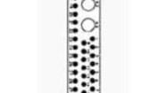 311P405-23S-B-12 D-Sub Mixed Contact Connectors