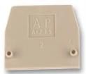 AKZ 1.5 END PLATE electronic component of Weidmuller