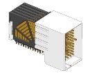 10052825-101LF electronic component of Amphenol