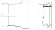 1204-4000 electronic component of Amphenol