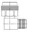 122416-10 electronic component of Amphenol